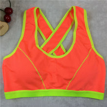 Sexy Women Ladys Yo-ga Bra Push Up Seamless Solid Wrap Chest Strap Vest Tops Stretch Crop Tops IMY66