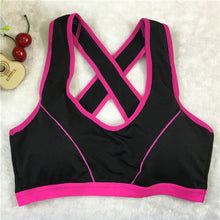 Sexy Women Ladys Yo-ga Bra Push Up Seamless Solid Wrap Chest Strap Vest Tops Stretch Crop Tops IMY66