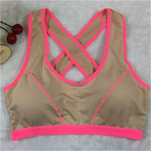 Sexy Women Ladys Yo-ga Bra Push Up Seamless Solid Wrap Chest Strap Vest Tops Stretch Crop Tops IMY66