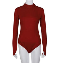 Sexy Women Long Sleeve Bodysuits Long Sleeve Turtleneck Romper Jumpsuit Playsuits Tops Tee Shirt macacao IMY66