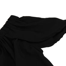 Sexy Women Off Shoulder Black Dress Casual Loose Short Sleeve Shirt Tops Shirt Mini Dress Party Dress vestidos femininos IMY66