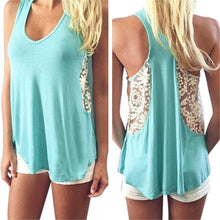 Sexy Women Tank Tops Lace Hollow Loose Vest Sleeveless T-shirt Tops female tank tops blusas IMY66