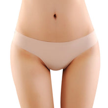 Sexy Women Thong Seamless Underwear Ice Silk Ultra-thin Comfort Panties Woman Invisible T-pants ropa interior mujer IMY66