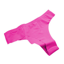 Sexy Women Thong Seamless Underwear Ice Silk Ultra-thin Comfort Panties Woman Invisible T-pants ropa interior mujer IMY66