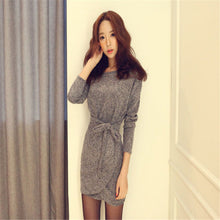 Sexy Women Jumper Pullover Sweater Dress Bandage Bodycon Knited Party Mini Dresses Vintage robe vestido de festa IMY66
