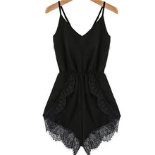 Sexy Womens Celeb Lace Chiffon Sleeveless Jumpsuit women Rompers Party Playsuit&Dropshipping IMY66