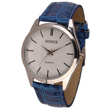 Simple Watch Women Men PU Leather Quartz Analog Dress Wrist Watches relogio feminino relogio masculino IMY66