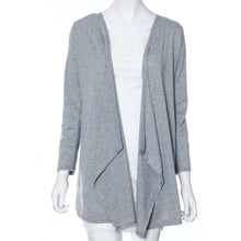 Simple Style Women Solid Color Casual Long Sleeve Irregular Cardigan Loose Outwear Jacket Coat Tops Shirt IMY66