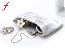 Small Mini Women Satin Crossbody Clutch Purse Shouder Handbag Evening Bag Chain For Party Wedding Prom IMY66