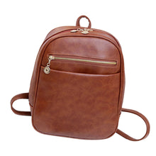 Small Preppy RucksackZipper Simple Women Bag Ladies Mobile Bookbags Student School Backpacks Mochila Feminina IMY66