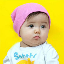 Solid Color Baby Girls Boys Caps Beanie Warm Children Soft Hat Kids Caps Hats Beanies Accessories IMY66