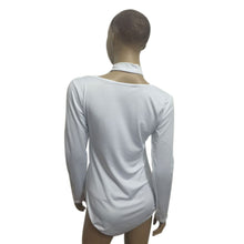 Solid Sexy Womens Jumpsuits Long Sleeve Shirt Bodysuit Stretch Leotard Tops T-Shirts macacao femininoplaysuit IMY66