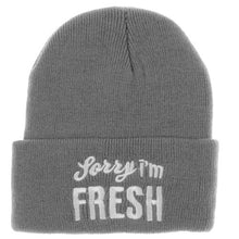 Sorry I'm FRESH hair day knit beanie cap ski bonnet skullies hats for women men,touca gorro feminina inverno IMY66