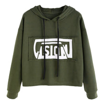 Street Women Short Sweatshirt T-Shirts Casual Slogan Print Long Sleeve Hoodie Sweatshirt Tops camisetas y tops IMY66