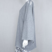 Street Womens Casual Sweatshirt Hole Long Sleeve Bat Sleeve Pullover Long Tops Shirt Hoodies camisas feminina IMY66