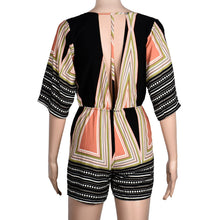 jumpsuit Women Sexy Deep V Neck Jumpsuit Romper Casual Butterfly Sleeve Short Overalls For Women macacao IMY66