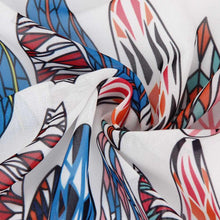 Chiffon Blouse Outwear Women Printed Shirt Kimono Cardigan Shawl Coat Tops Bikini Cover up blusas IMY66