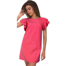 Dress Women's Casual Dress Lady Sexy Backless Butterfly Sleeve Backless Party Mini Dresses vestidos feminino IMY66