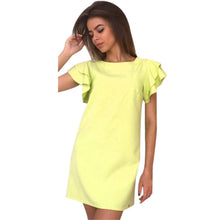 Dress Women's Casual Dress Lady Sexy Backless Butterfly Sleeve Backless Party Mini Dresses vestidos feminino IMY66