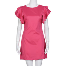 Dress Women's Casual Dress Lady Sexy Backless Butterfly Sleeve Backless Party Mini Dresses vestidos feminino IMY66