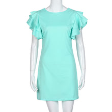 Dress Women's Casual Dress Lady Sexy Backless Butterfly Sleeve Backless Party Mini Dresses vestidos feminino IMY66