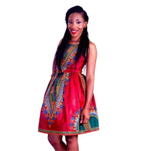 Dresses For Women Casual Sleeveless African Print Bubble Casual Print Dress vestidos femininos IMY66