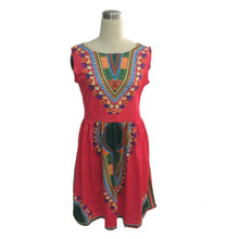 Dresses For Women Casual Sleeveless African Print Bubble Casual Print Dress vestidos femininos IMY66