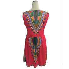 Dresses For Women Casual Sleeveless African Print Bubble Casual Print Dress vestidos femininos IMY66