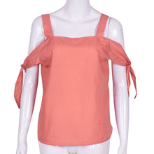 Sexy Women Blouse Off Shoulder Tops Ladies Short Sleeve Loose Blusas Shirt Plus Size Blusas Feminino IMY66