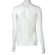 Sexy Women Lace Tops Casual Sleeveless Shirt Lace Hollow Loose Vest Top Blouse blusas feminina White IMY66