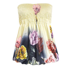 Style Women Printing Tops Vest Sexy Strapless Off Shoulder Sleeveless Casual Tops T-Shirt Tee Shirts femme IMY66