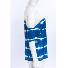 Style Women Sexy Blouses Off Shoulder Print Short Sleeve Lace Strapless Loose Beach Blouse Tops Shirt IMY66