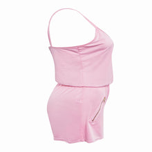 Style Women Sexy Spaghetti Strap Jumpsuit Halter Playsuit Bodycon Clubwear Party Shorts Romper macacao feminino IMY66