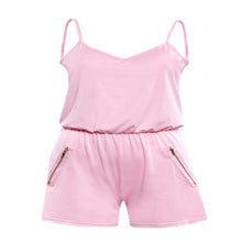 Style Women Sexy Spaghetti Strap Jumpsuit Halter Playsuit Bodycon Clubwear Party Shorts Romper macacao feminino IMY66