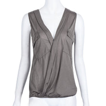 Style Womens Sexy Sleeveless V Neck Tops Vest Casual Pockets Shirts Beach Top Blouse blusa feminino IMY66