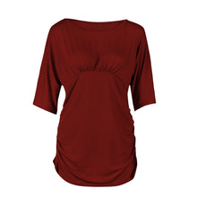 T-Shirts For Women Solid Slim Flare Sleeve Pullover Tee Shirt femme Tops Shirt camisetas y tops IMY66