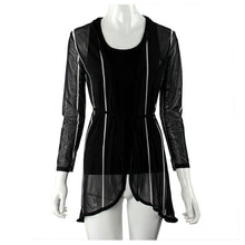 Women Casual Chiffon Blouse Stripe Floral Printed Gauze Blouses Kimono Cardigan Coat Jacket Cover up IMY66