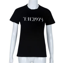 Women Casual T-Shirts Letter Print Short Sleeve Round Neck Tee shirt Tops Women Clothes camisetas y tops IMY66