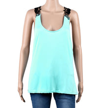 Women Casual Tank Tops Ladies Sexy Backless Lace Hollow Vest Tops Sleeveless Shirt Blouse Blusas IMY66