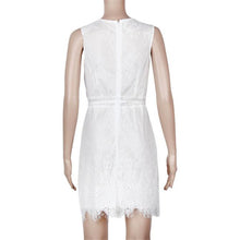 Women Lace Dress Women's Sexy Deep V Neck Bodycon Lace Evening Party Short Mini Dress Vestidos femininos IMY66