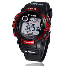 Super Boys Watches LED Quartz Alarm Date Waterproof Digital Wristwatch for Cool Teenagers Promotional IMY66