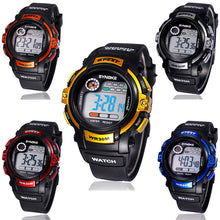 Super Boys Watches LED Quartz Alarm Date Waterproof Digital Wristwatch for Cool Teenagers Promotional IMY66