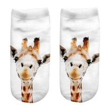 Super Lovely Socks For Girls Women 3D Printed Animal Casual Socks Cute Cat Unisex Low Cut Ankle Socks calcetines mujer IMY66
