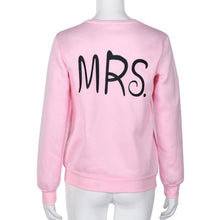 Sweatshirt Hoodies T-Shirts For Couple MR/MRS Letter Print Tops Harajuku Long Sleeve Couple Shirt camiseta mujer IMY66