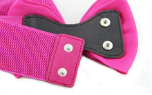 Top Women Bowknot Elastic Wide Stretch Buckle Waistband Waist Belt Luxury Lady Girdle Accessory IMY66