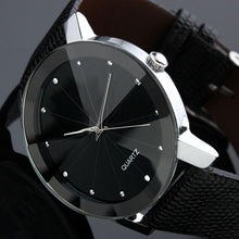 Top Luxury Business Quartz Military Stainless Steel Dial Leather Band Wrist Watch Men relogio masculino IMY66