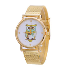 Top Luxury Watch Women Ladies Gold Stainless Steel Mesh Band Quartz Wrist Watch relogio feminino IMY66