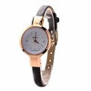 Amazing Women Small Dial Leather Analog Quartz Bracelet Wristwatch Ladies Simple Dress Watches IMY66