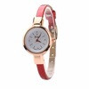 Amazing Women Small Dial Leather Analog Quartz Bracelet Wristwatch Ladies Simple Dress Watches IMY66