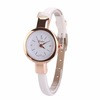 Amazing Women Small Dial Leather Analog Quartz Bracelet Wristwatch Ladies Simple Dress Watches IMY66